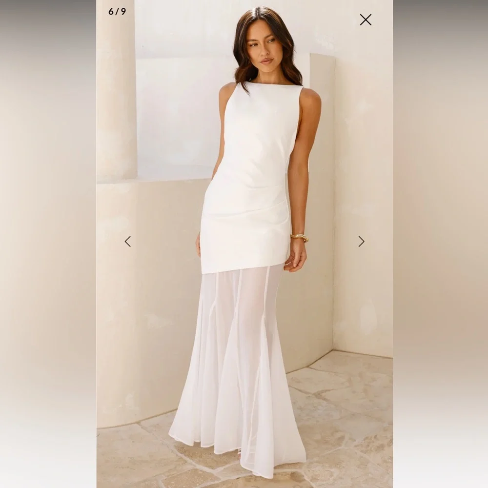 Hello Molly MODERN ART MAXI DRESS - Picture 6 of 9